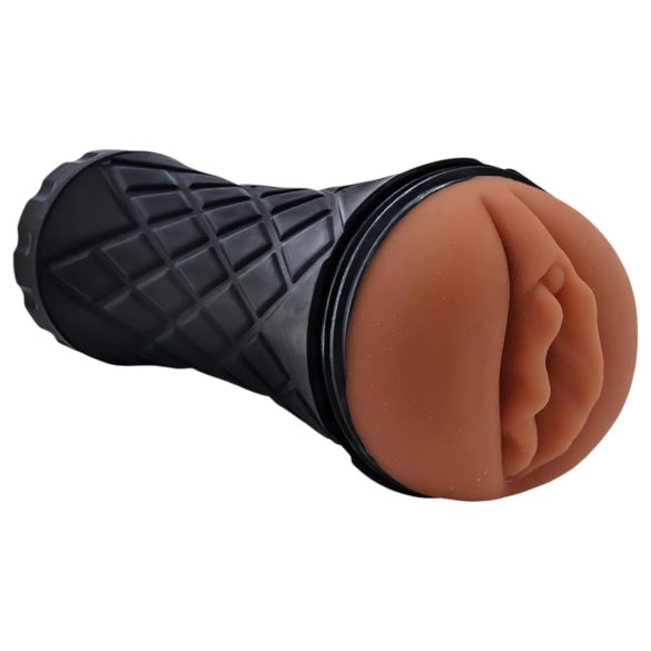 The Girl Next Door Marly - realistická vagína v puzdre - hnedá