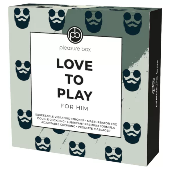 Pleasure Box Love to Play - masturbátor set - 6 dielny