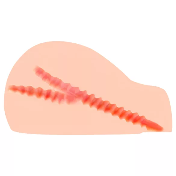 Kokos Juliana - realistický torzo masturbátor (prírodná farba)