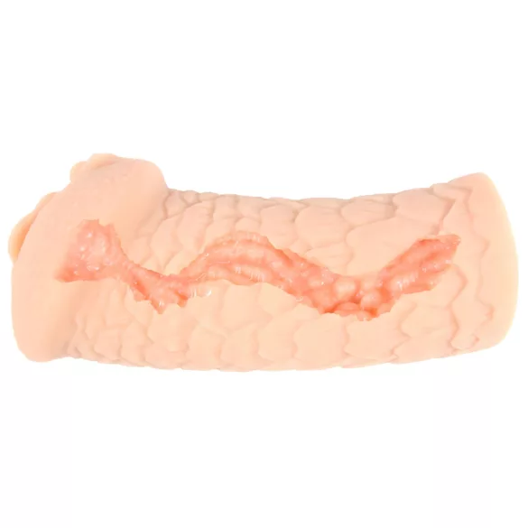 Kokos Elegance 03 - realistická vagína masturbátor - prírodná farba