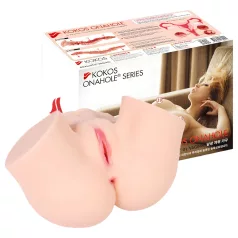 Kokos Onahole - realistický torzo masturbátor (naturálny)