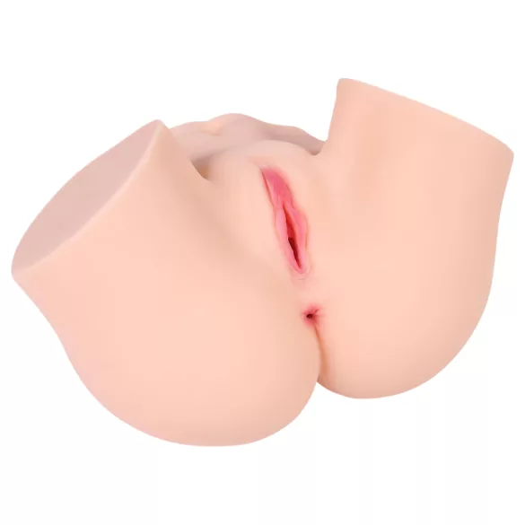Kokos Onahole - realistický torzo masturbátor (prírodný)