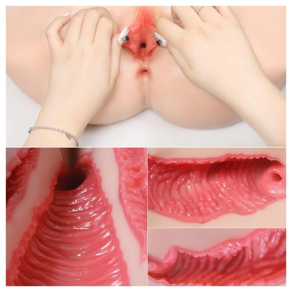 Kokos Vanilla 004 - realistický torzo masturbátor - naturálny