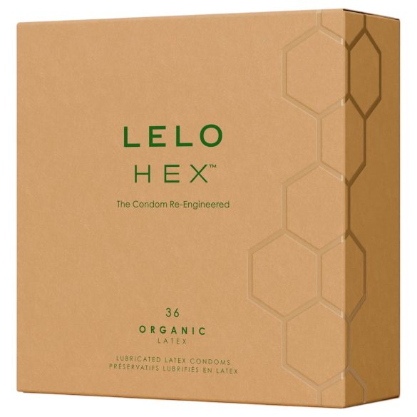 LELO Hex Organic - kondóm pre potenciu (36 ks)