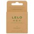 LELO Hex Organic - kondóm na zlepšenie potencie - 3 ks