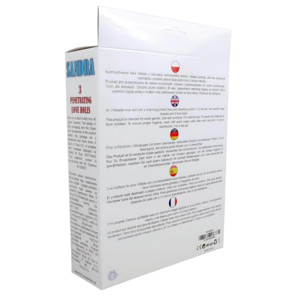 Sandra - nafukovacia panna - realistická veľkosť - 165 cm