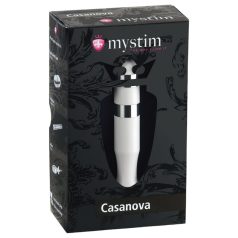mystim Casanova - elektro dildo - biela