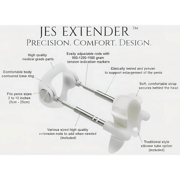 Jes-Extender - extender na zväčšenie penisu - do 17 cm