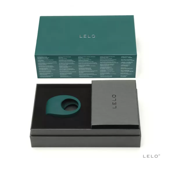 LELO - vibračný erekčný krúžok - dobíjací - zelený