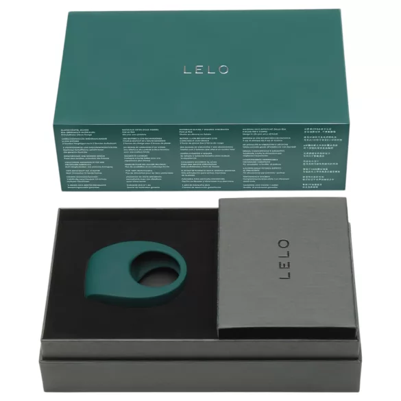 LELO - vibračný erekčný krúžok - dobíjací - zelený