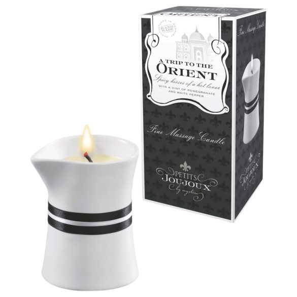 Petits Joujoux Orient - masážna sviečka 120ml - granát a biely pepř