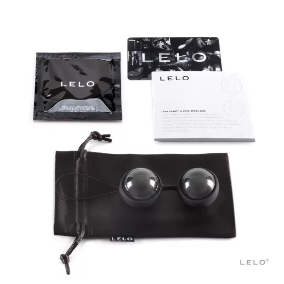 LELO - Vaginálne guličky - nastaviteľné - čierne