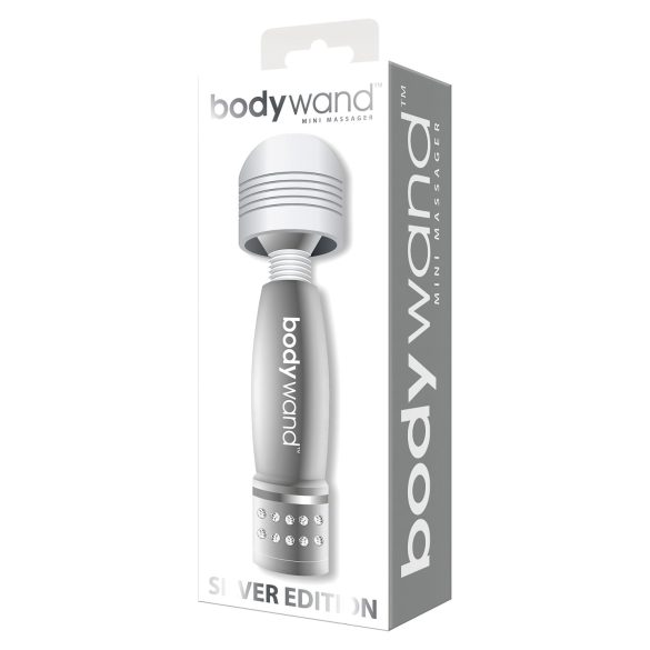 Bodywand - mini vibračný masážny prístroj (strieborný)