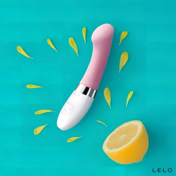 LELO Gigi 2 - vibrátor na bod G - silikónový - ružový
