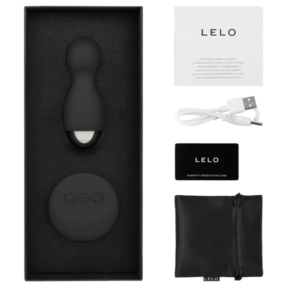 LELO Hula - rotujúce vibračné vajíčko (čierne)