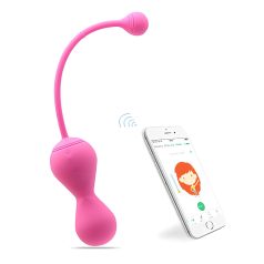   Magic Motion Kegel Master - inteligentné duo gejšiných guličiek (ružové)