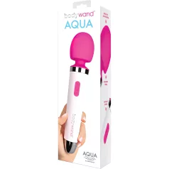   Bodywand Aqua Wand - masážny vibrátor - vodotesný - biely/ružový