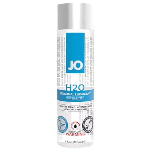 JO H2O - lubrikant na vodnej báze - hrejivý efekt - 120ml