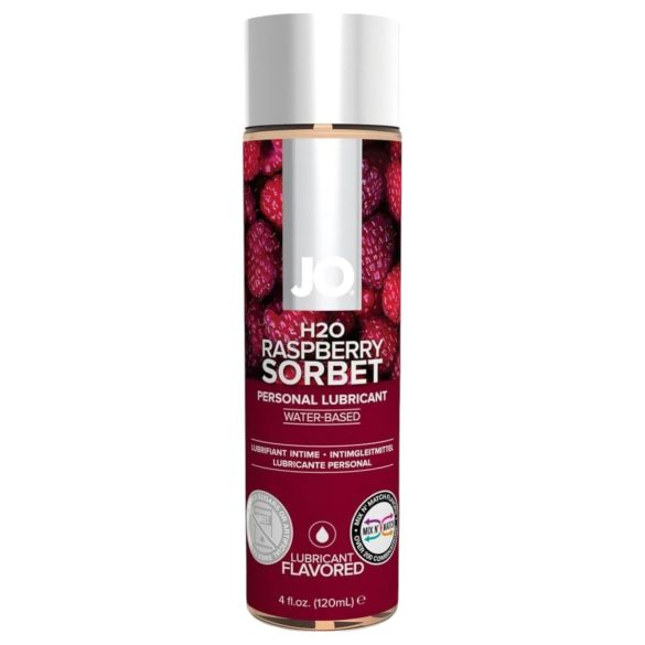 JO H2O malinový sorbet - lubrikant na vodnej báze (120ml)