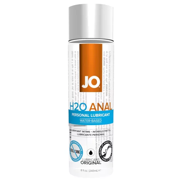 JO H2O Anal Original - análny lubrikant na vodnej báze - 240 ml