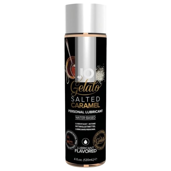 JO Gelato slaný karamel - lubrikačný gél na vodnej báze (120ml)