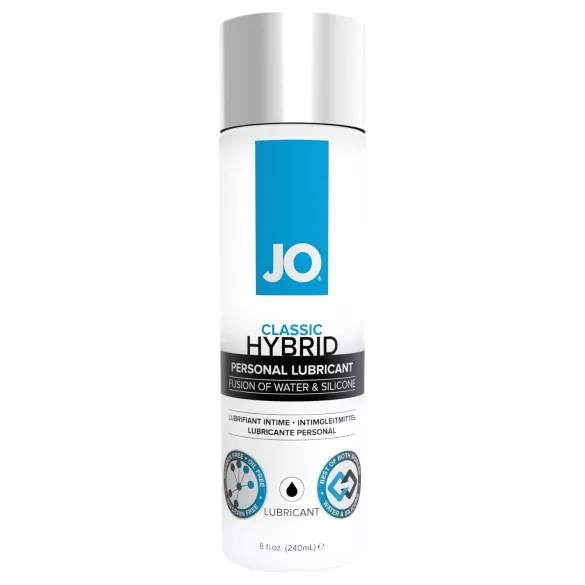 System JO Classic Hybrid - lubrikant na vodnej a silikónovej báze - 240ml