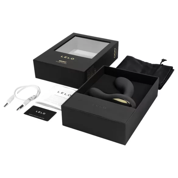 LELO Bruno - vibračný stimulátor prostaty s 2 motormi - čierny
