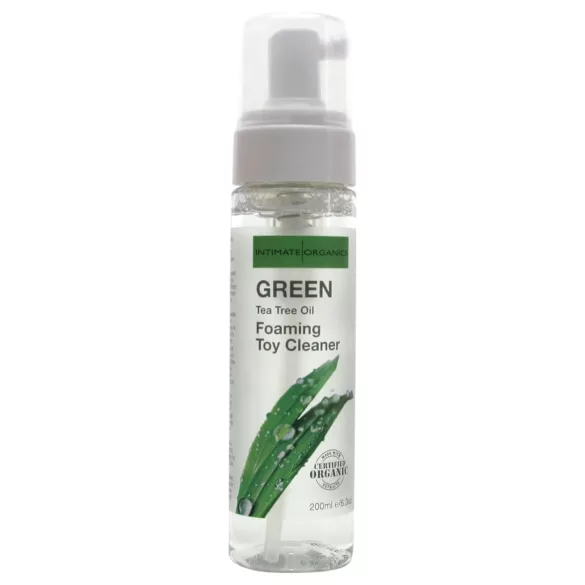 Intimate Earth - čistiaca pena na intímnu hygienu - zelený čaj - 200 ml