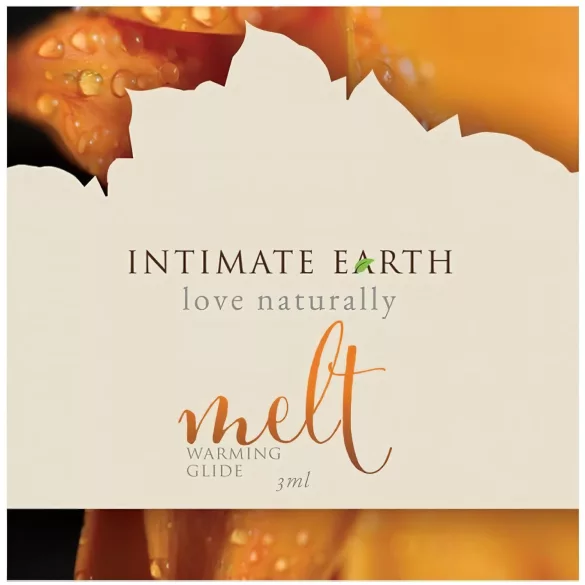 Intimate Earth Melt - hrejivý lubrikačný gél (3 ml)