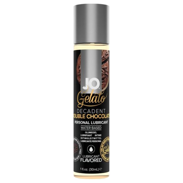 Jo Gelato dvojitá čokoláda - jedlý, vodný lubrikant (30ml)