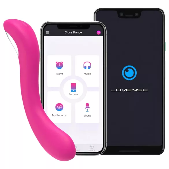 Lovense Osci 2 - aplikáciou ovládaný vibrátor na bod G (ružový)