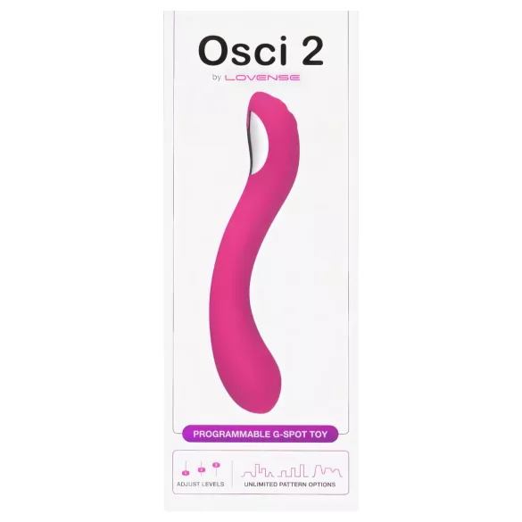 Lovense Osci 2 - aplikáciou ovládaný vibrátor na bod G (ružový)