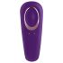 Satisfyer Double Classic - vodotesný, akumulátorový dvojitý vibrátor (fialový)