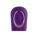 Satisfyer Double Classic - vodotesný, akumulátorový dvojitý vibrátor (fialový)