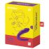 Satisfyer Double Classic - vodotesný, akumulátorový dvojitý vibrátor (fialový)