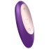 Satisfyer Double Plus Remote - rádiový, nabíjateľný párový vibrátor (fialový)
