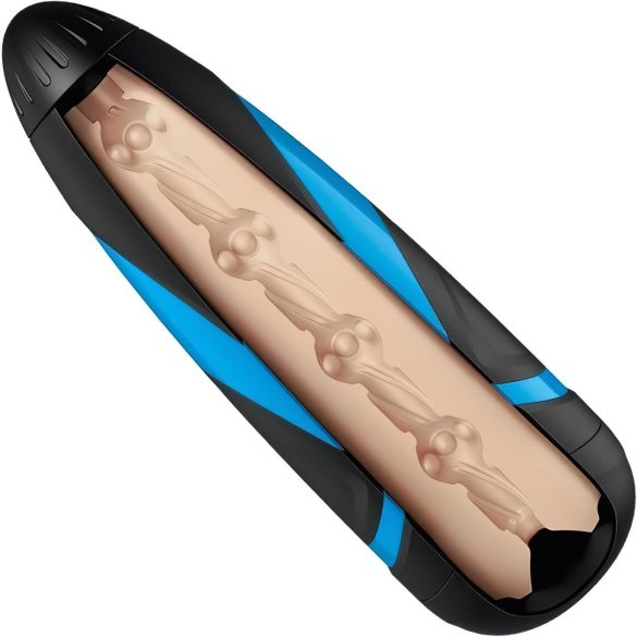 Satisfyer Men One - pánsky masturbátor s podtlakom - modro-čierny