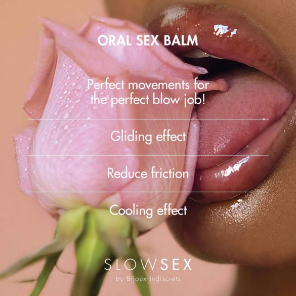 Slow Sex - balzam na orálny sex - chladivý efekt - 10 ml