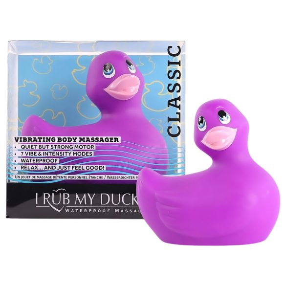My Duckie 2.0 - vodotesný klitorisový vibrátor (fialový)