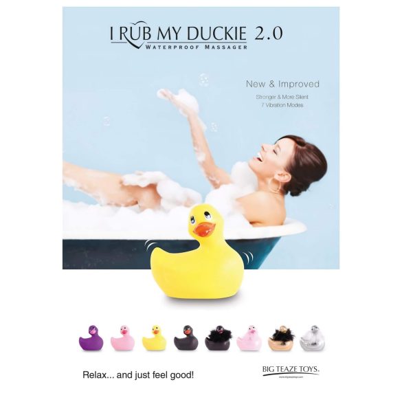 My Duckie Paris 2.0 - vibrátor na klitoris - strieborný