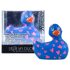 My Duckie Romance 2.0 - vodotesný klitoris vibrátor (modro-ružový)