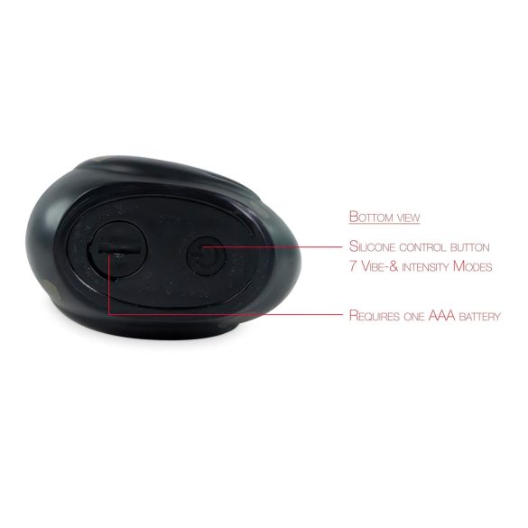 My Duckie Romance 2.0 - vibrátor na klitoris - čierna/zlatá