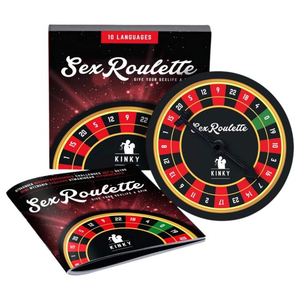 Sex Roulette Kinky - erotická spoločenská hra - 10 jazykov