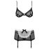 Obsessive Maidme - sexy kostým chyžná (6 dielov) - L/XL