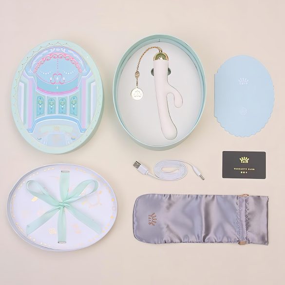 ZALO Ichigo Rabbit - inteligentný luxusný vibrátor (biely)