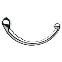 Le Wand - obojstranné nerezové dildo - strieborné