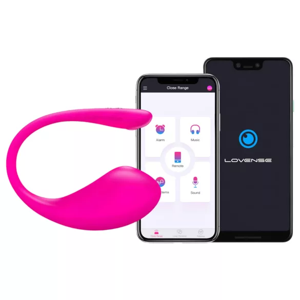 Lovense - vibračné vajíčko - ovládateľné cez appku - ružové