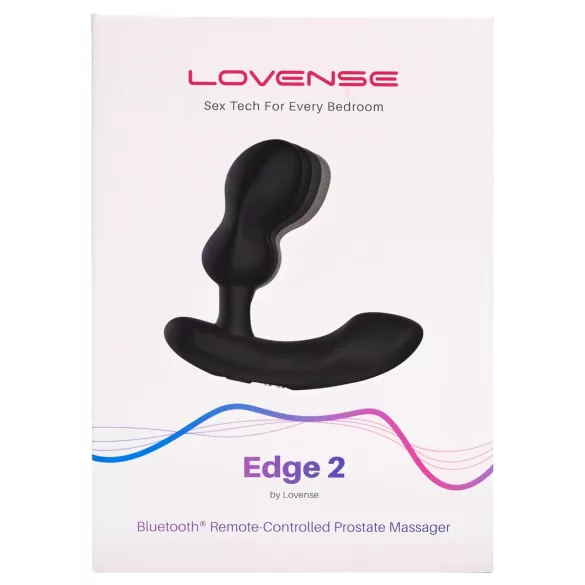 LOVENSE Edge 2 - smart prostatický vibrátor - čierny