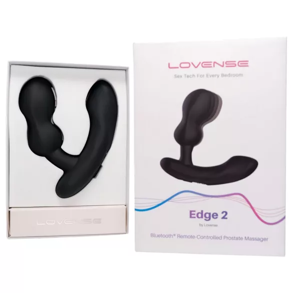 LOVENSE Edge 2 - smart prostatický vibrátor - čierny