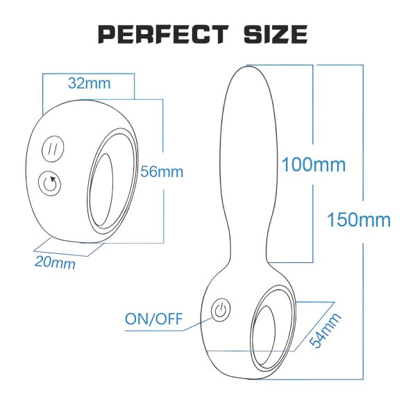 Aixiasia Dylon-Remote - vibrátor na análnu stimuláciu